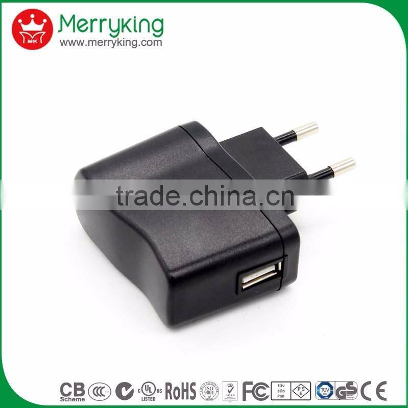 French Market EU plug 5v 1a 2a 2.1a usb charger with competitive price