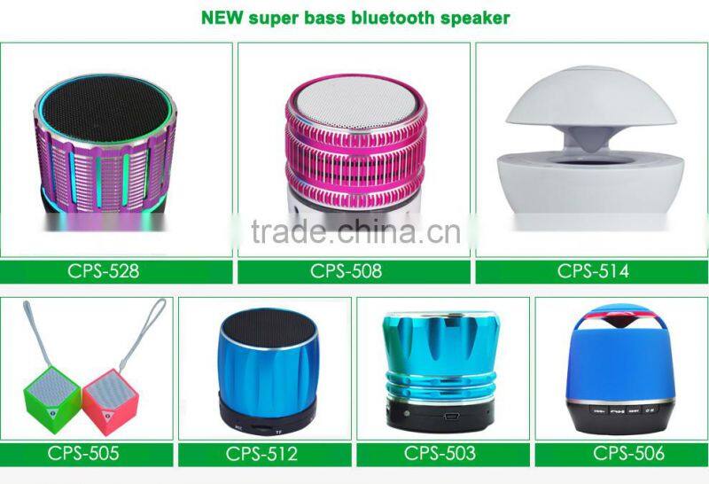 2016 New hot selling, OEM logo bluetooth speakers