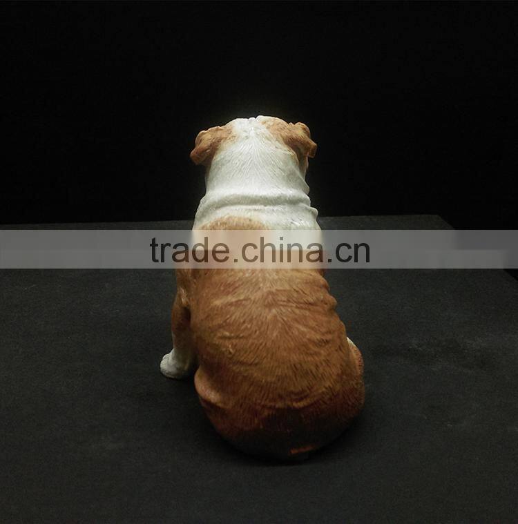 custom simulate French bull dog toy figures,OEM,ODM statues