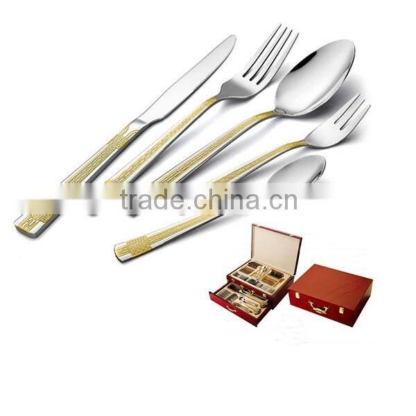 wholesale products china, cutlery set with case, gold cutlery wedding, cutlery set stainless steel gold