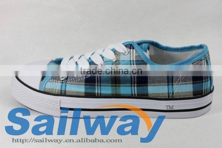 New Low Top Canvas Sneakers Men Shoes All Sizes Check