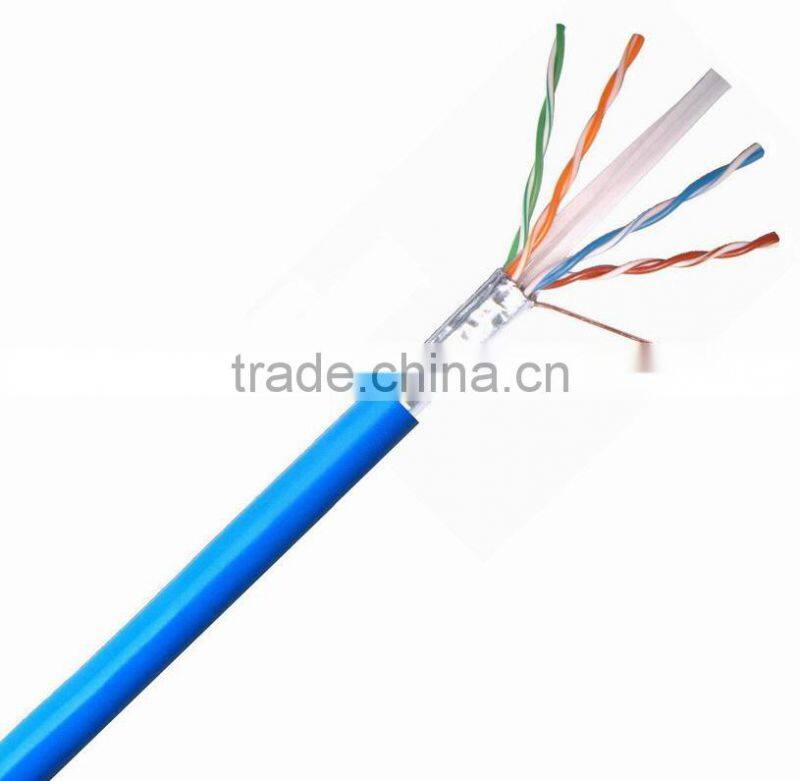Hot selling Bare Copper 3M RJ45 CAT6 blue color Flat Ethernet cable utp patch cord