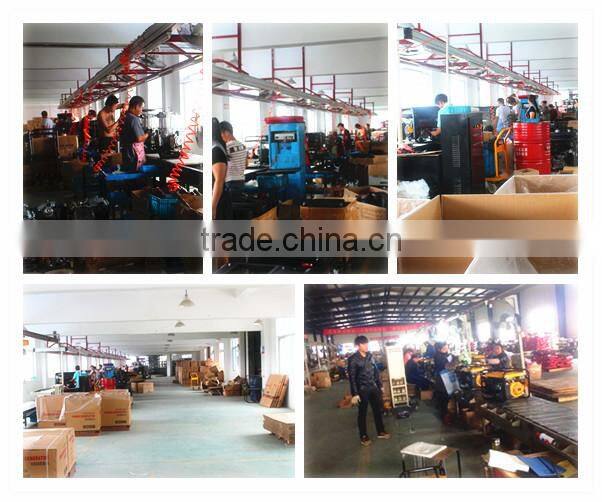 portable single cylinder 4 stroke manual electric generator