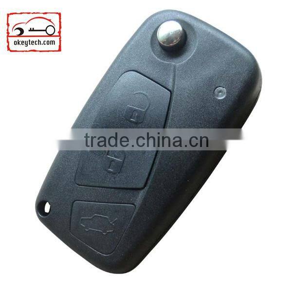 3 button shell key Fiat 500 logo fiat sticker for fiat 500 logo