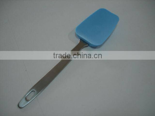 Whole set stainless steel handle silicone spatula