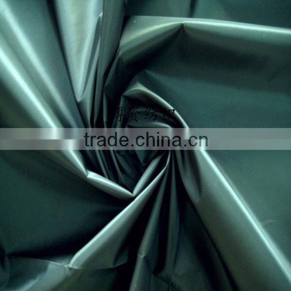 Chemical fiber fabrics, garments, cloth In the polyester taffeta material