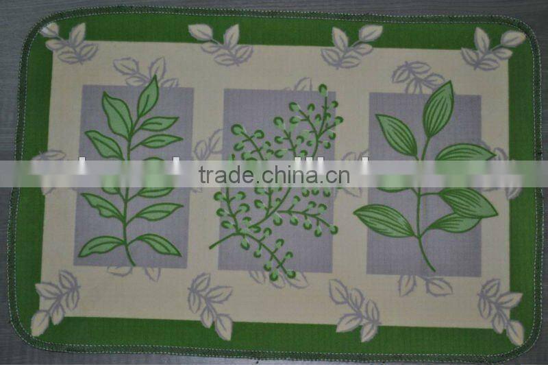 colorful design printed, good quality with cheap price door mat