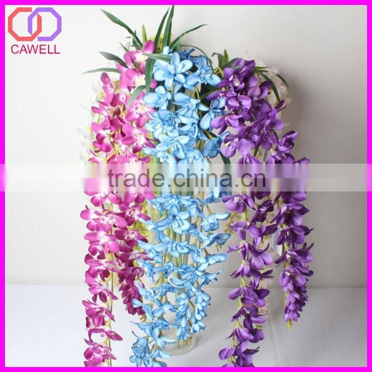 wedding decor wisteria wall hanging silk flower arrangement