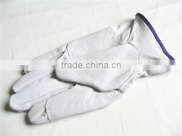 Pigskin Grade A/B Double Palm Thin Leather Glove