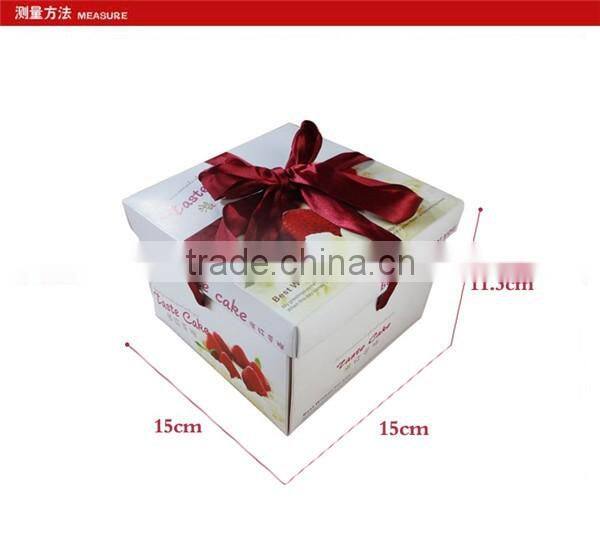 Wholesale packaging boxes for chocolate boxes cake box