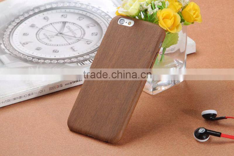 Natural Style TPU Wooden Grain Cell Phone Case For iPhone 5/5s/6/6 plus Wholesale