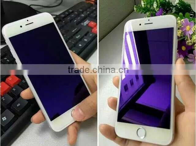 2016 NEW products of anti blue ray tempered glasses screen protector film for iPhone 6