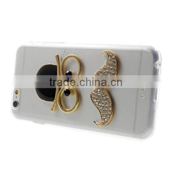 cute shiny 3D diamond tpu case cover for iphone 6