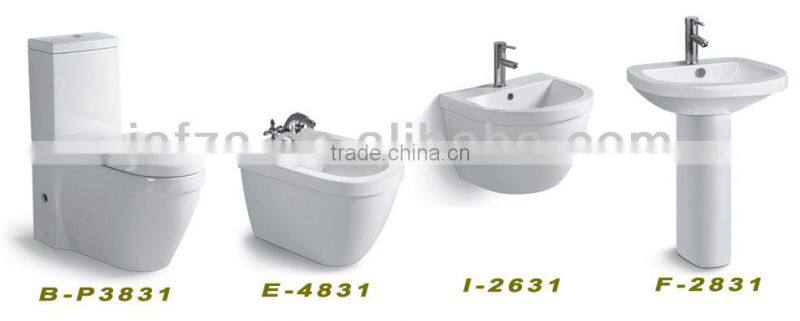 C16 Artistic basin ceramic bathroom rectangular no hole basin, hand washing basin