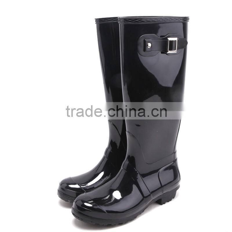 2016 fashional rubber PVC protective boot waterproof and pvc waterproof boots and rubber water shoes manufacturer (SA-9992)