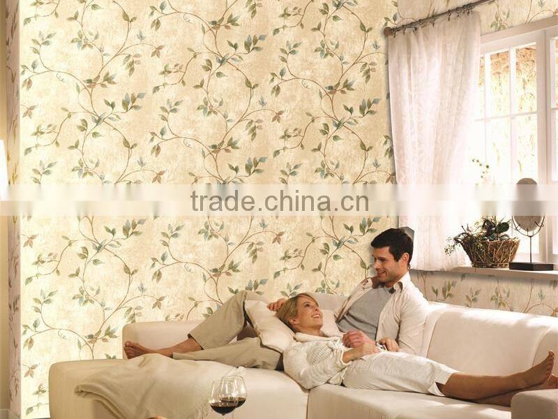 tree flower paper wallpaper for living rooms