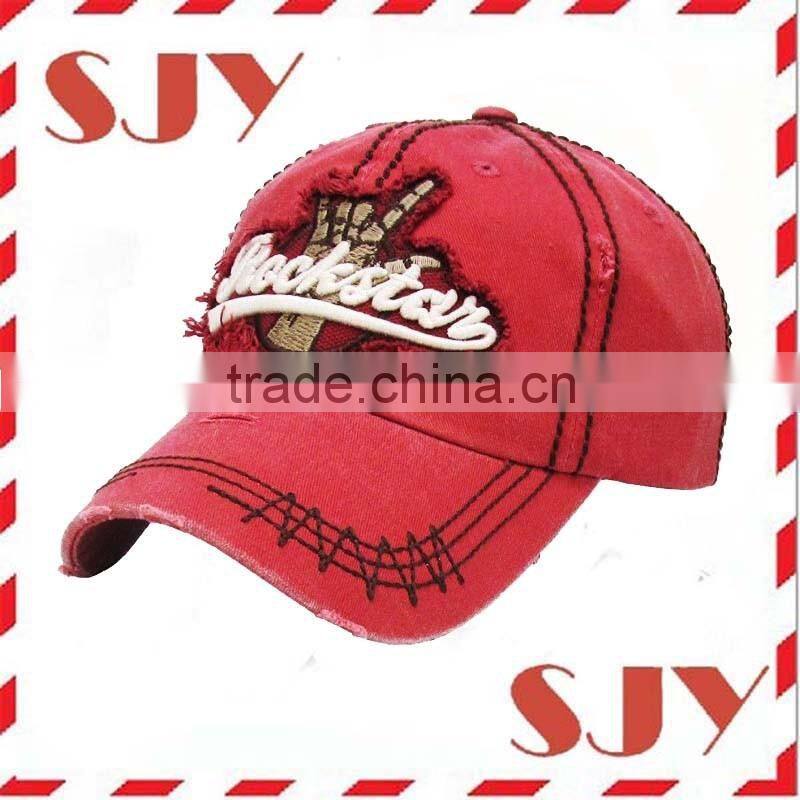 Distressed Classic Vintage Low Profile Baseball Hats