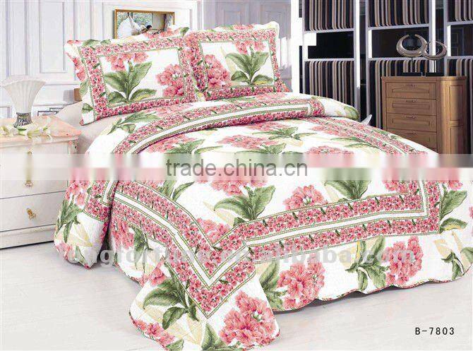 100% cotton elegant 3pcs Bedding Set