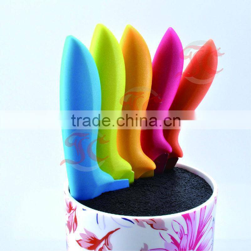 Hot Sell Antibacterial non-stick color kitchen knife