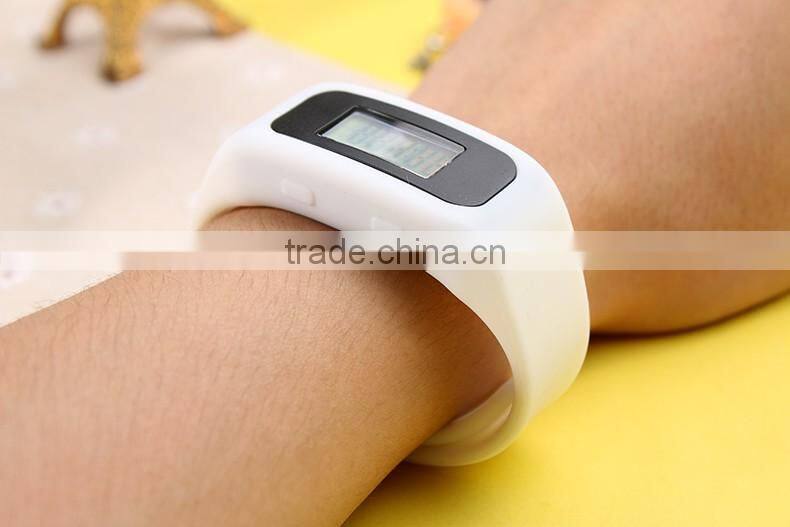 New arrival fashion style fitness tracker bracelet wrist watch pedometer