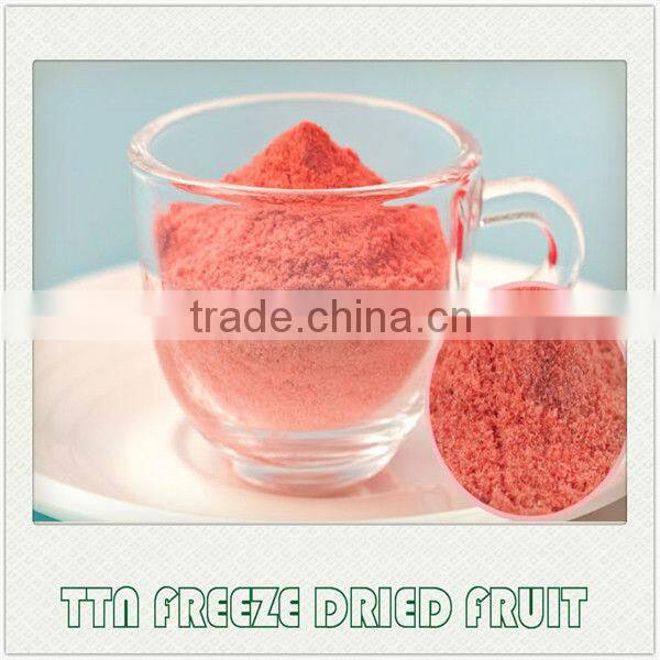 TTN hot sales certified wholesale freeze dried fruits strawberries