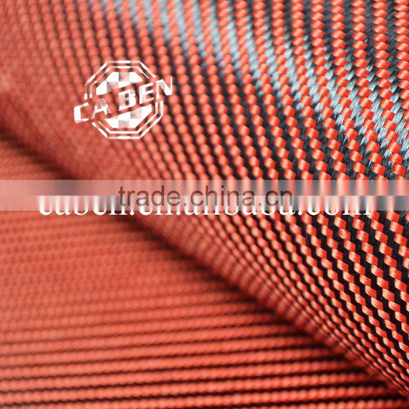 supplier in China low price customized colourful aramid fiber cloth with high strength performence