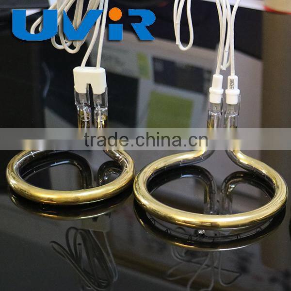 ring shape infrared lamps heating tube 600 watt