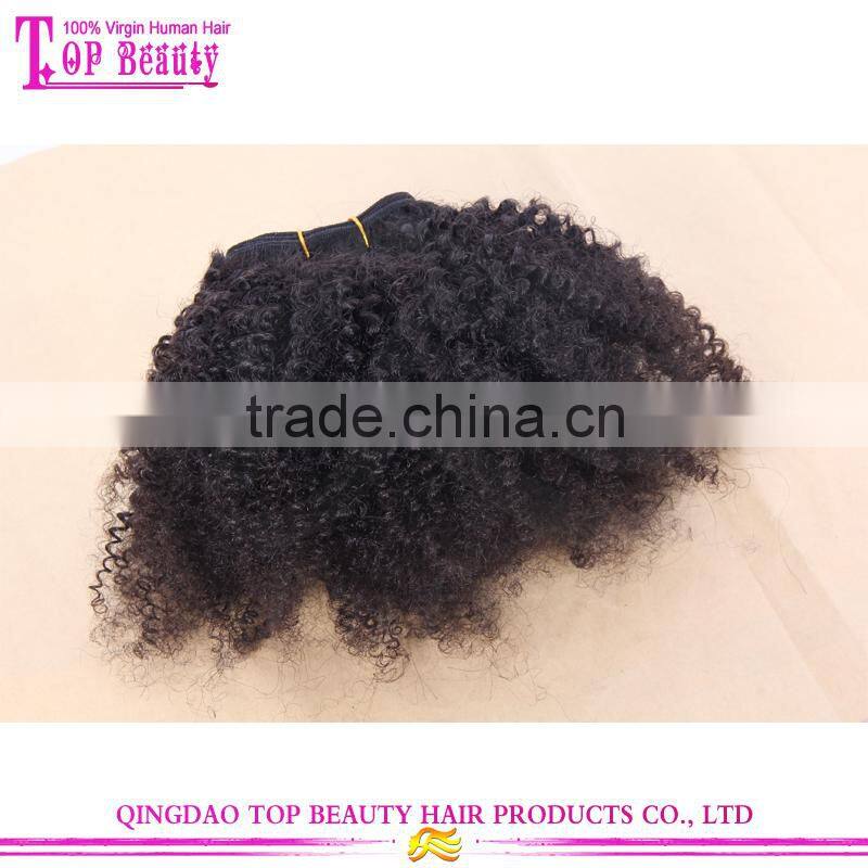 Cheap wholesale top quality raw indian hair extensions 100% unprocessed virgin indian kinky curly remy hair weave