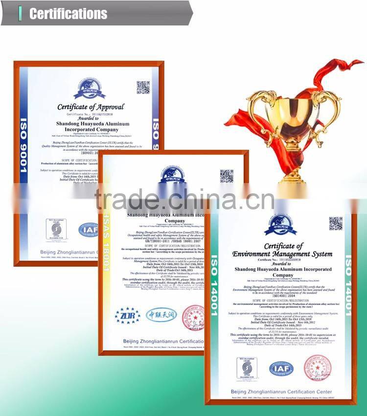 Factory Price 6063 T5 Aluminum Extrusion Profile for Doors and Windows