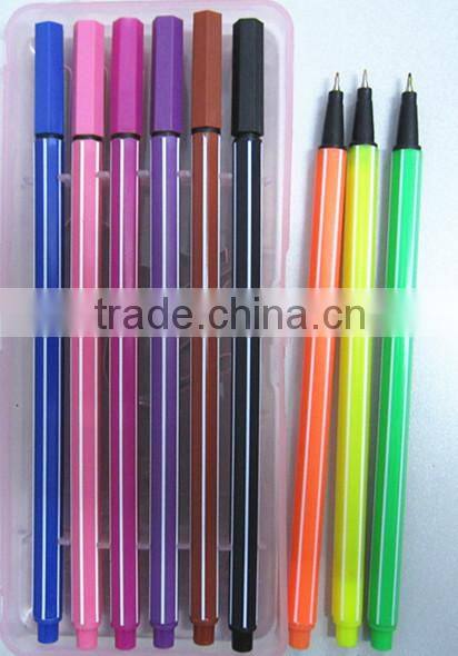 tiny tip water color pens in box