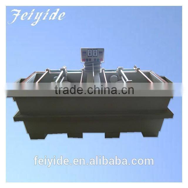 Feiyide Double Type Tilting PP Polishing Barrel for Copper Nickel Zinc