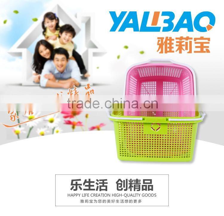 High Quality Colored PP Plastic Laundry Baskets For Home