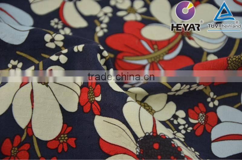 good quality brocade Fabric cotton spandex twill fabric