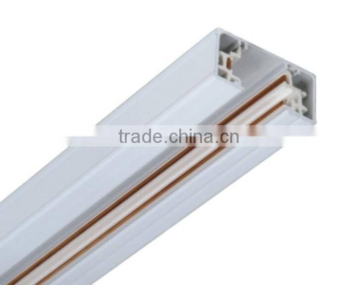 3 wires Aluminum linear track light track rail 100cm 150cm 200cm