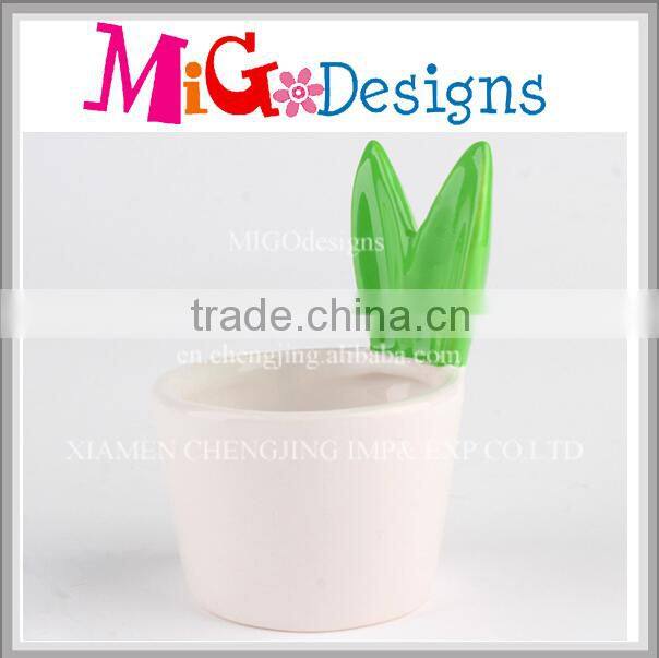 Wholesale Plant Candle Holder Promotional Ceramic Decorative