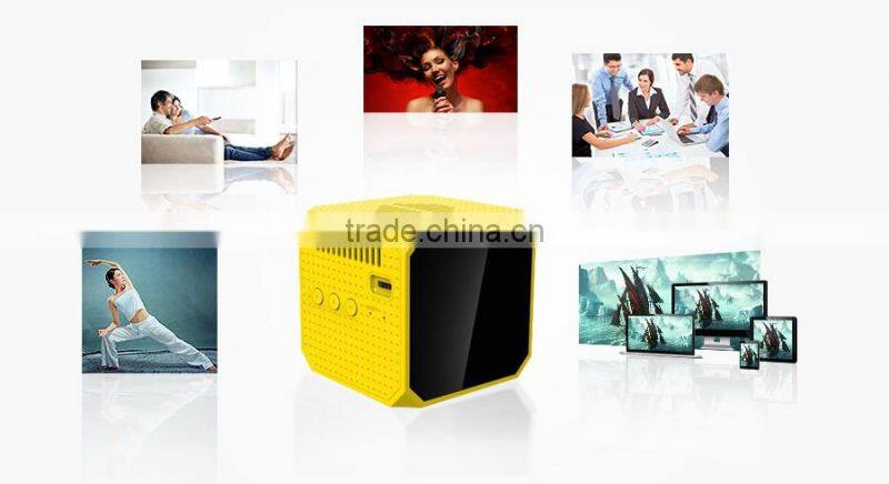 Portable Pico LED HDMI Video Game Projector Beamer, 1080P Digital Pocket Home Cinema Mini Projector for iPhones