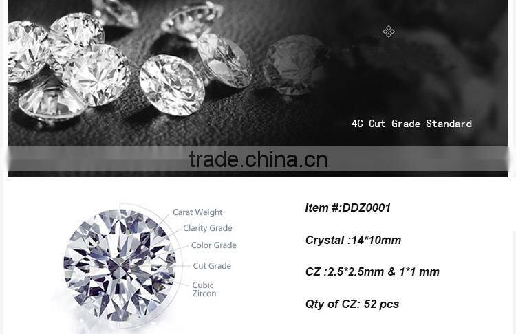 Hot Sale Popular Fish Jewelry With Colorful Gemstones Necklace Pendants