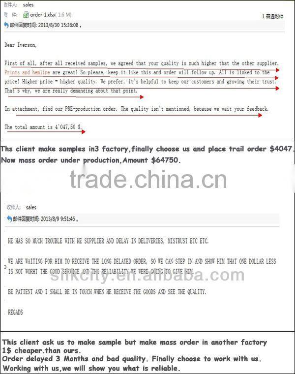 Customer Design Print Silk Scarf