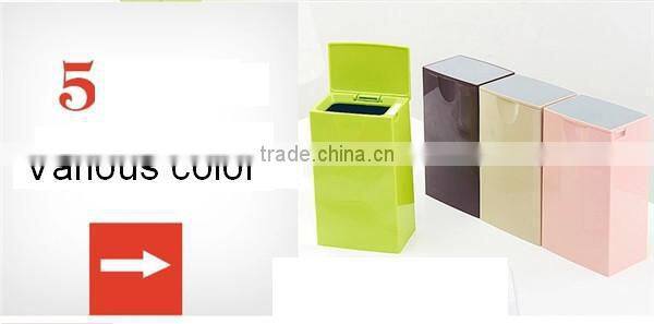 Eco-friendly PP household plastic trash can custom plastic bins