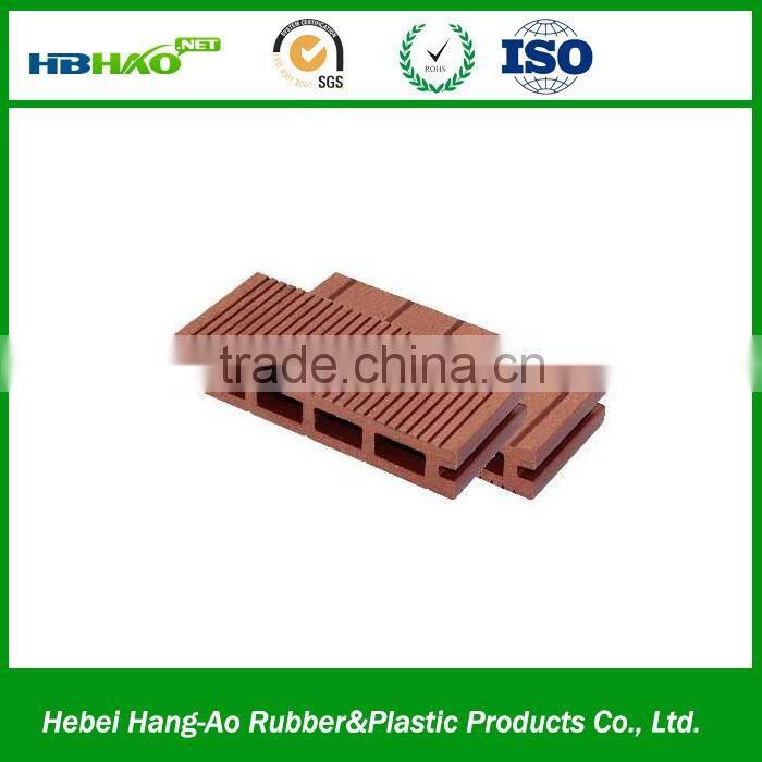 Fashion style outdoor solid wpc decking