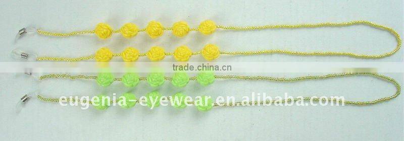 Eyeglasses beads cords