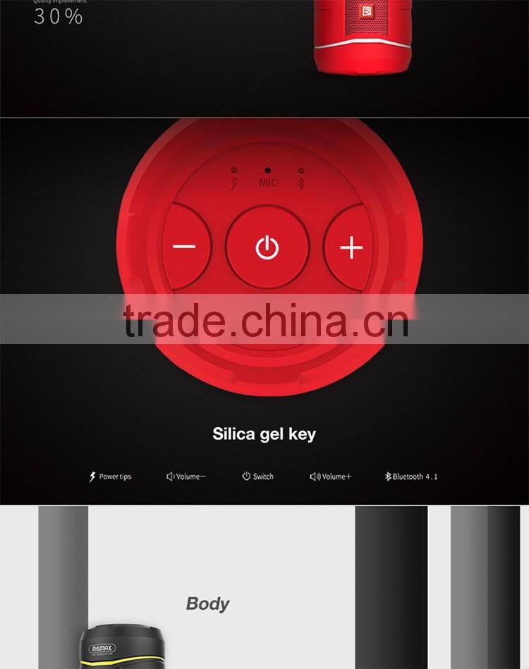 Remax 2016 outdoor wireless music mini portable bluetooth speaker