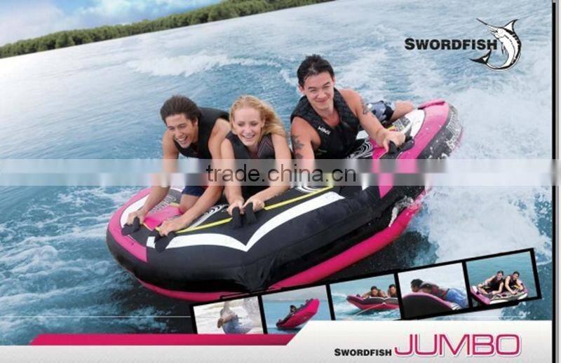 JUMBO inflatable flying water ski tube from China
