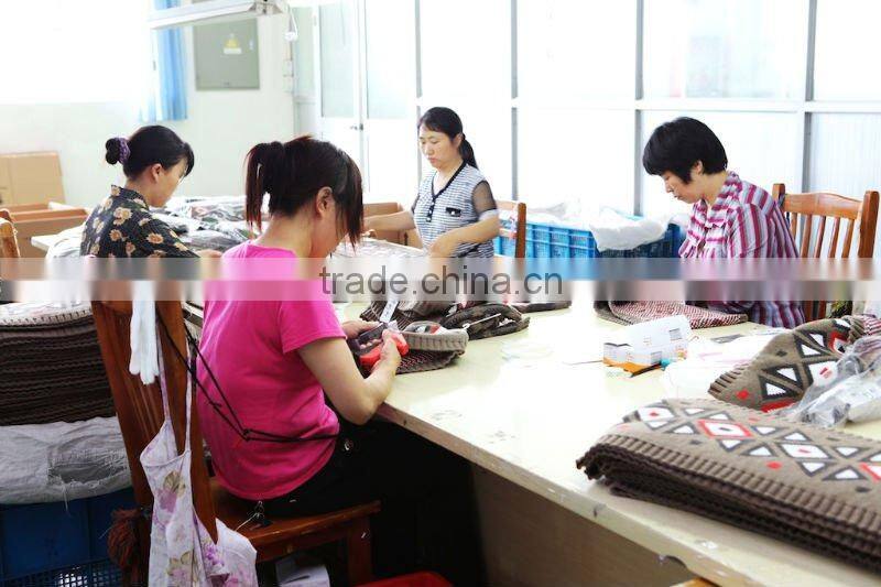 women fashion stripe knitted shoes