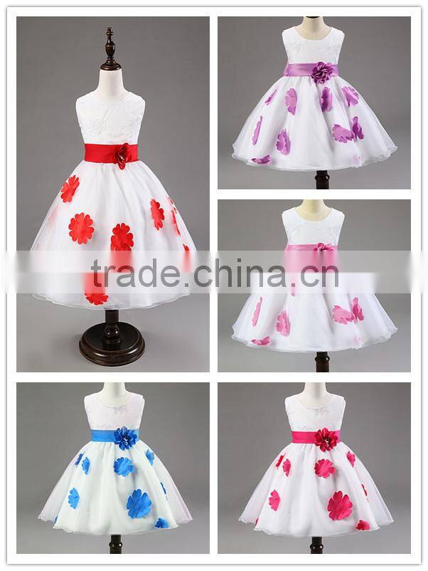 Bestdress Girls Princess Dresses BOW Tutu Skirts Baby Girl's Belt Princess Birthday Party Wedding Fluffy Pettiskirts