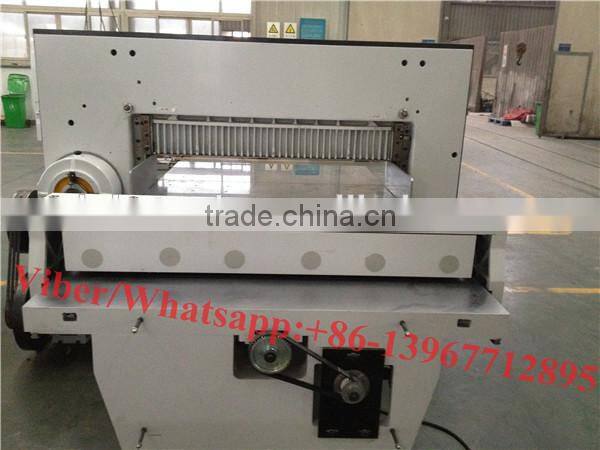 DK-M15 Model 15.6 Inch PLC Touch Screen Program Control Guillotine Paper Cutting Machine