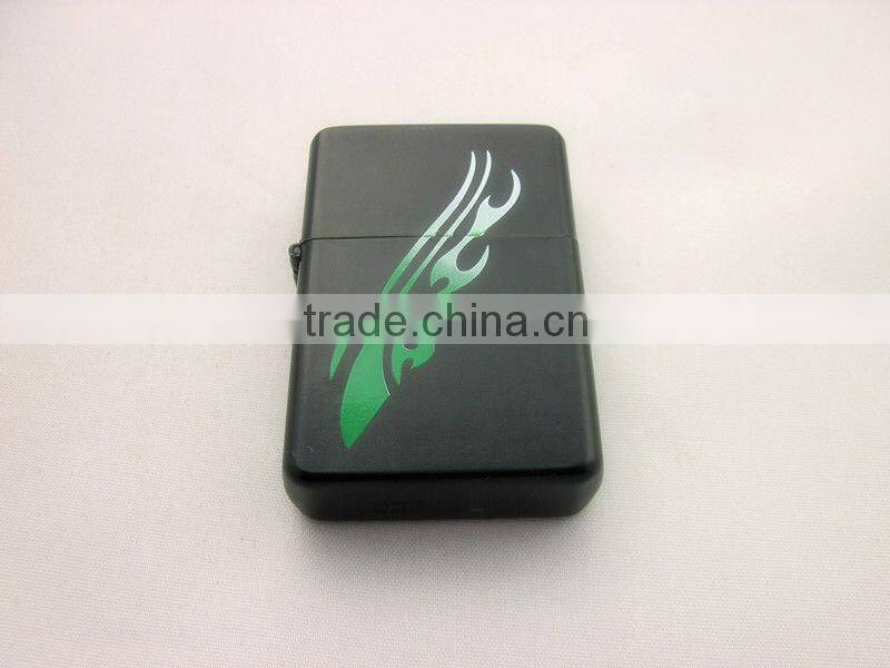 oil cigarette lighter by silkprint ,Metal Oil Lighter ,