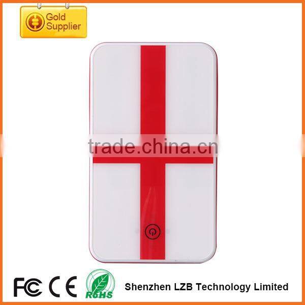 high capacity world cup portable rechargeable qi wireless charger,mini portable qi wireless charger