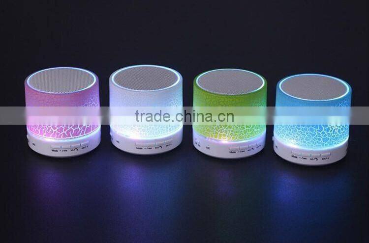 Factory Wholesale Price Mini Wireless Speaker with Led Light