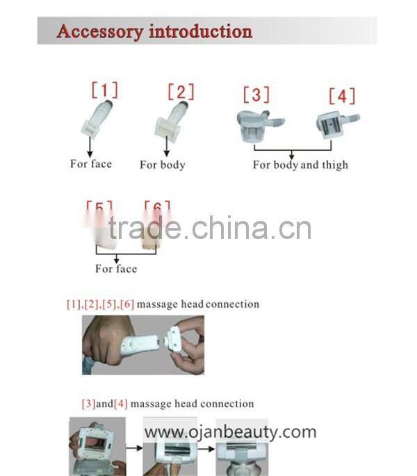 Body optimizer cellulite skin care radio frequency